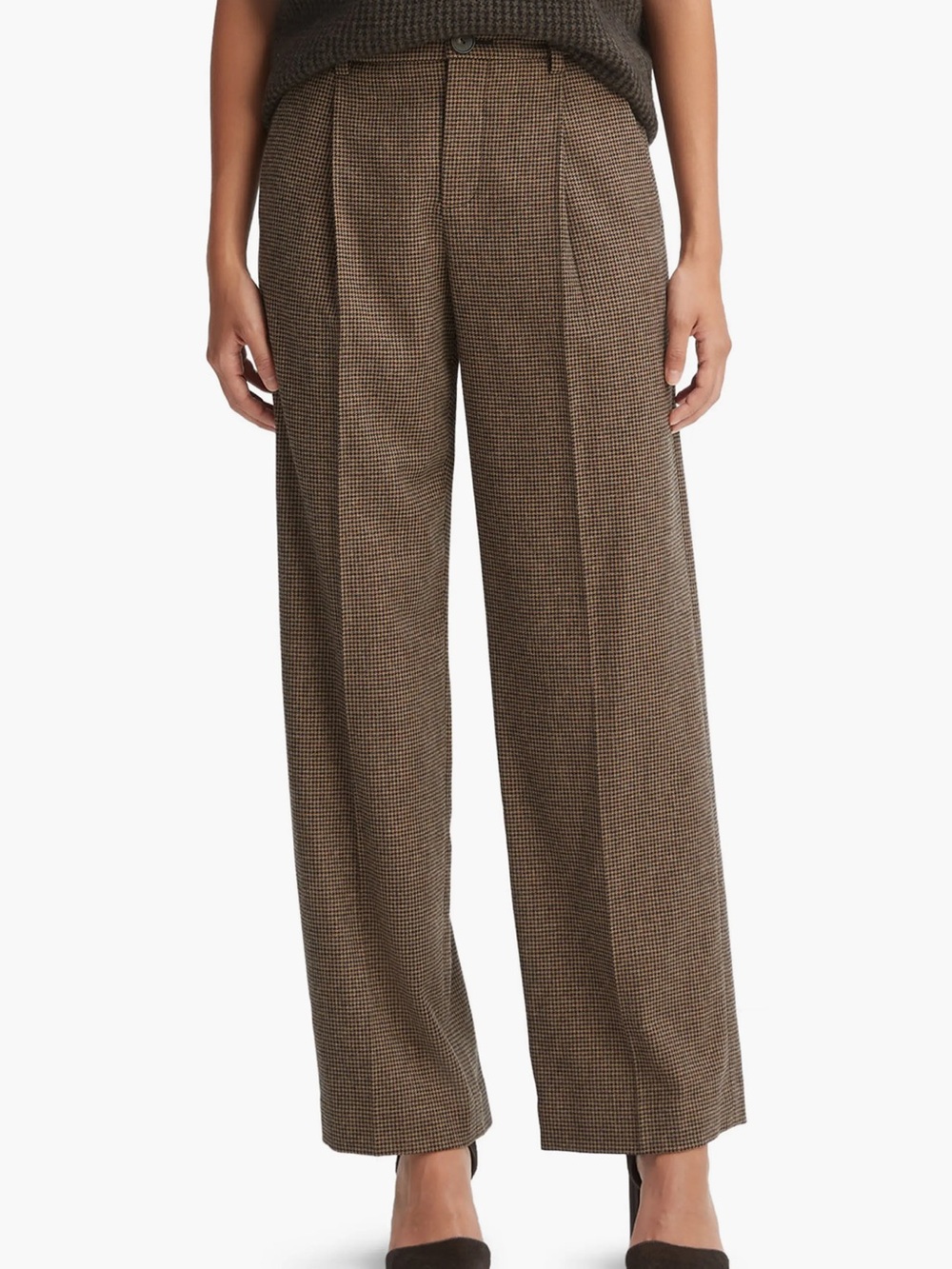 Vince houndstooth pants